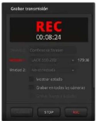 Blackmagic Design ATEM Mini Extreme - Grabación de la transmisión - 1