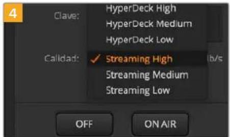 Blackmagic Design ATEM Mini Extreme - Para configurar los ajustes en la plataforma YouTube Studio: - 9