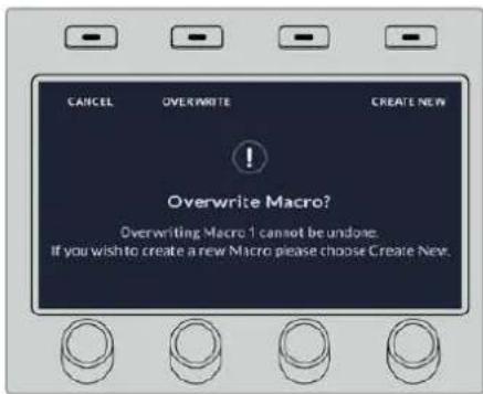 Blackmagic Design ATEM Mini Extreme - Enregistrer des macros à l'aide d'un ATEM 1 M/E Advanced Panel - 3