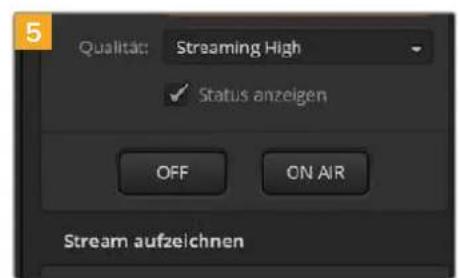 Blackmagic Design ATEM Mini Extreme - So konfigurieren Sie die Einstellungen für Twitch: - 10