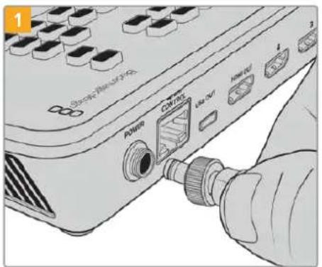 Blackmagic Design ATEM Mini Extreme - 连接电源 - 1