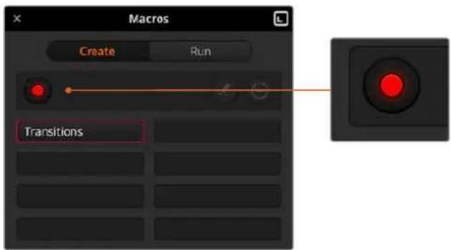 Blackmagic Design ATEM Mini Extreme - Recording a Macro using ATEM Software Control - 2