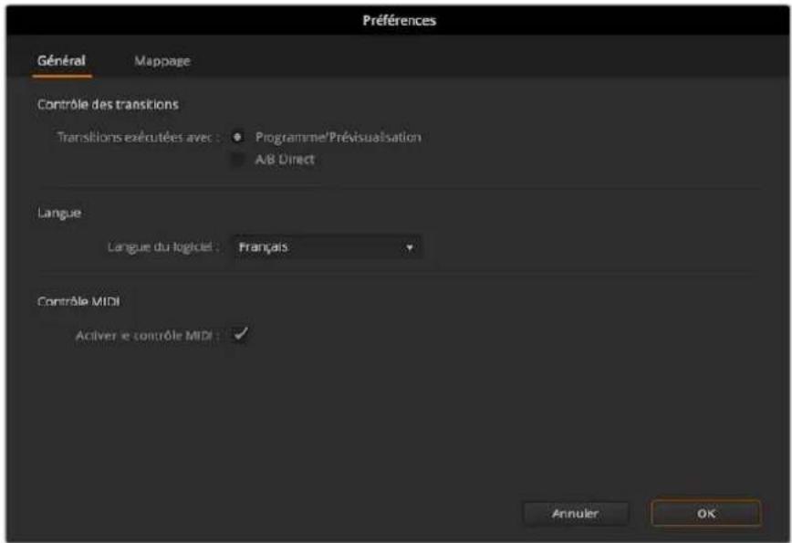 Blackmagic Design ATEM Mini Extreme - Pour modifier la langue : - 1