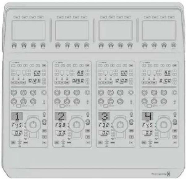 Blackmagic Design ATEM Mini Extreme - Camera Control Panel Layout - 1
