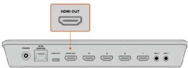 Blackmagic Design ATEM Mini Extreme - Brancher un moniteur et tester les entrées - 2