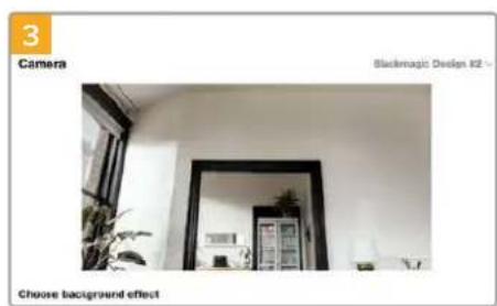 Blackmagic Design ATEM Mini Extreme - Setting the Webcam Source - 3