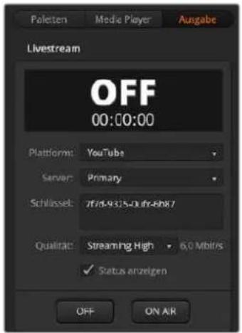 Blackmagic Design ATEM Mini Extreme - Registerkarte „Ausgabe“ - 1