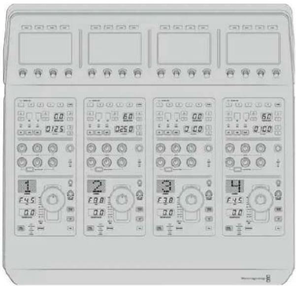 Blackmagic Design ATEM Mini Extreme - Camera Control Panelのレイアウト - 1