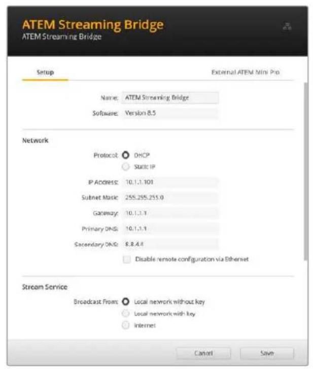 Blackmagic Design ATEM Mini Extreme - Connector le logiciel ATEM setup - 1