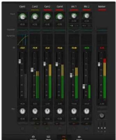 Blackmagic Design ATEM Mini Extreme - Audio Balance - 1
