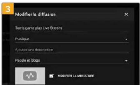 Blackmagic Design ATEM Mini Extreme - Configurer les paramètres pour YouTube Studio : - 3