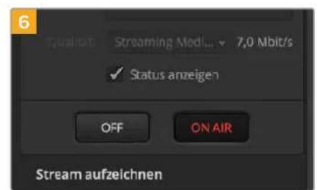 Blackmagic Design ATEM Mini Extreme - So konfigurieren Sie die Einstellungen für Twitch: - 11