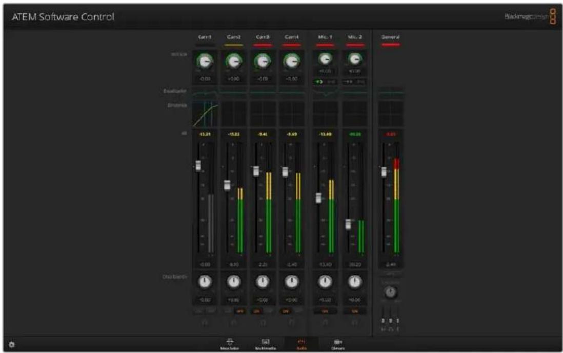 Blackmagic Design ATEM Mini Extreme - Mezcla de audio - 1