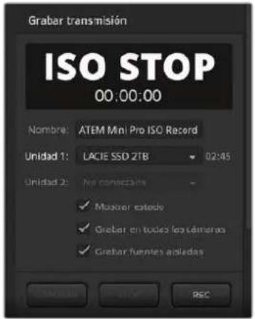 Blackmagic Design ATEM Mini Extreme - Cómo grabar señales aisladas - 1