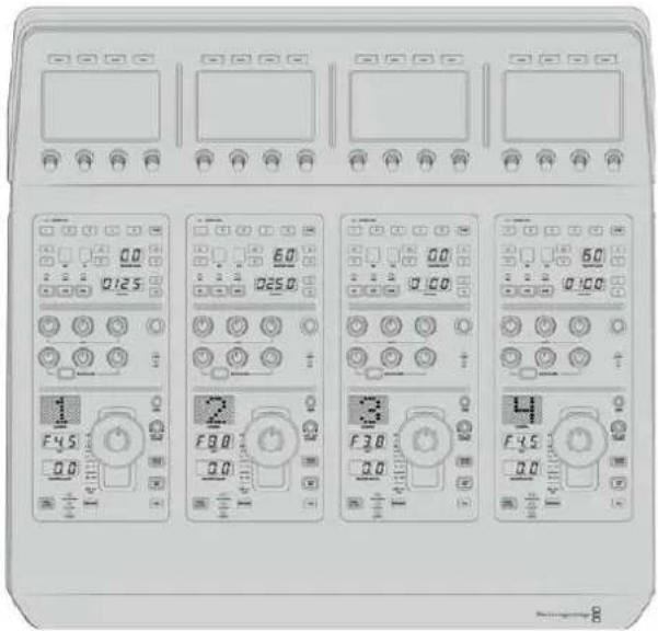 Blackmagic Design ATEM Mini Extreme - Das Layout des Kamerasteuerpults - 1