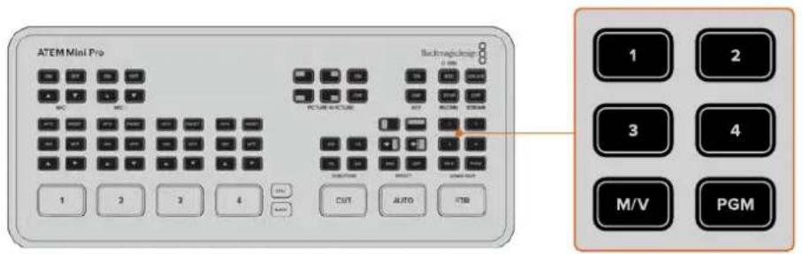 Blackmagic Design ATEM Mini Extreme - Régler la sortie HDMI avec les boutons Video out - 1
