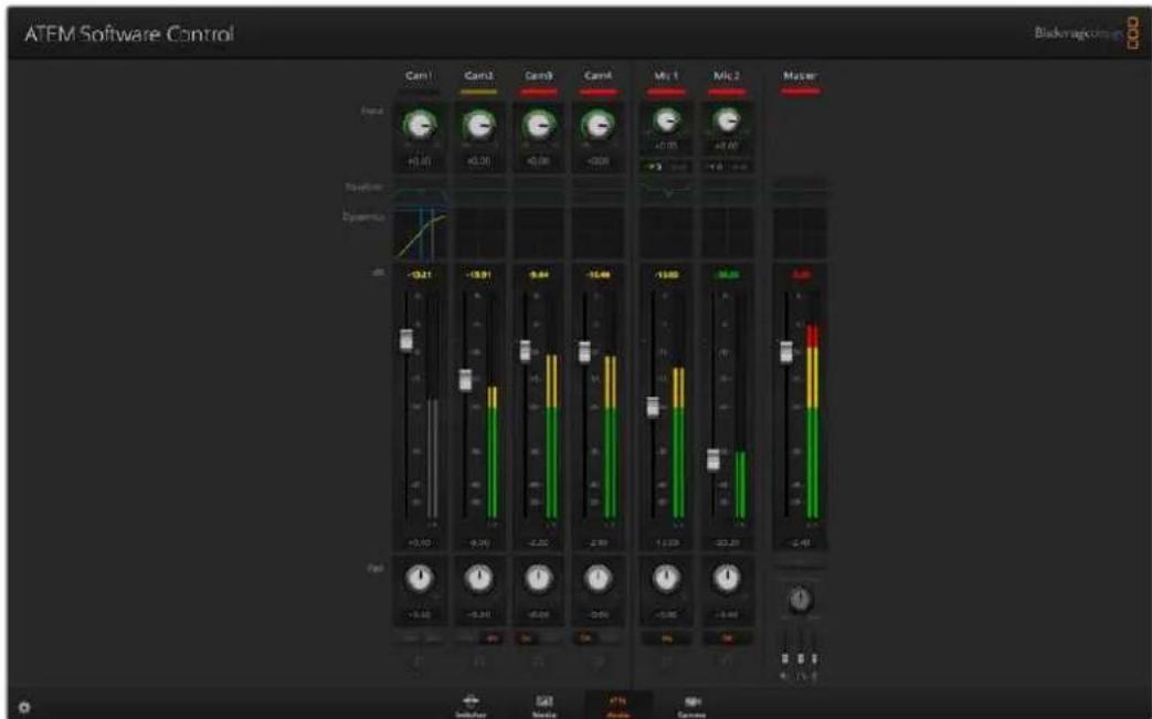 Blackmagic Design ATEM Mini Extreme - Using the Audio Mixer - 1
