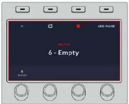 Blackmagic Design ATEM Mini Extreme - ATEM 1 M/E Advanced Panelを使用してマクロを記録 - 2