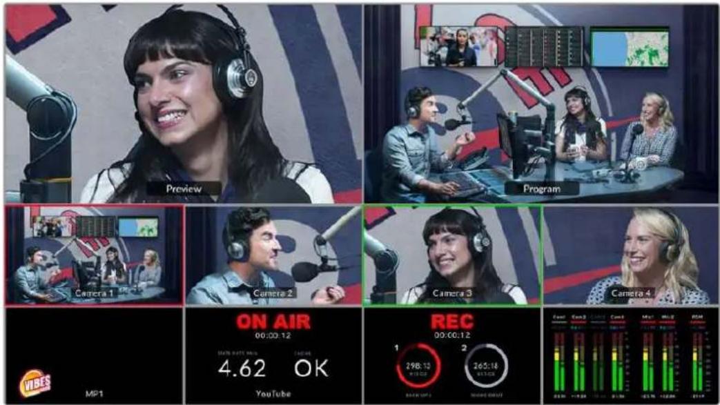 Blackmagic Design ATEM Mini Extreme - Using the Multiview - 1