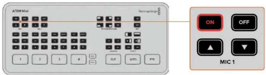 Blackmagic Design ATEM Mini Extreme - Connector un micro - 2