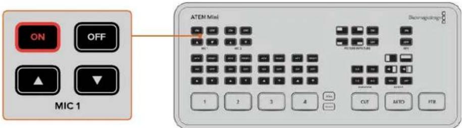 Blackmagic Design ATEM Mini Extreme - Anschließen eines Mikrofons - 2