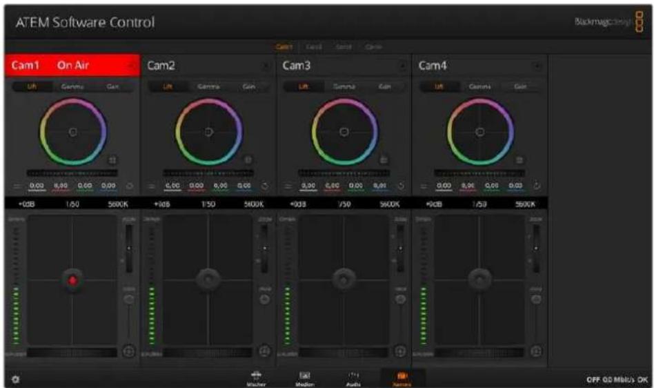 Blackmagic Design ATEM Mini Extreme - Arbeiten mit der Kamerasteuerung - 1