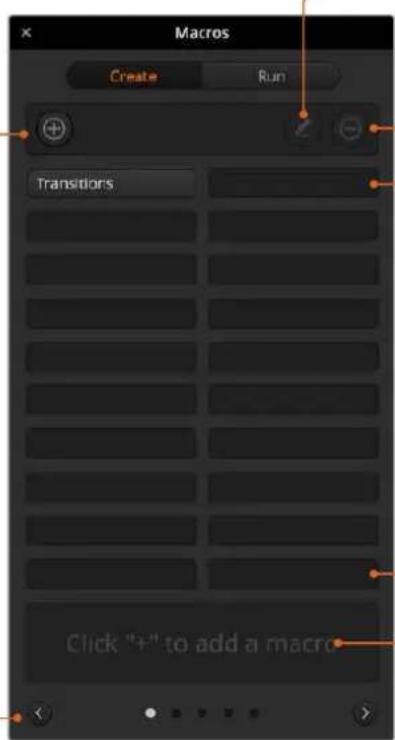 Blackmagic Design ATEM Mini Extreme - Arrow buttons and page Icons: - 1