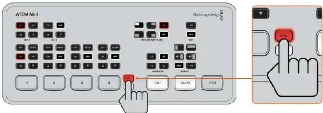 Blackmagic Design ATEM Mini Extreme - Utiliser une image fixe - 1