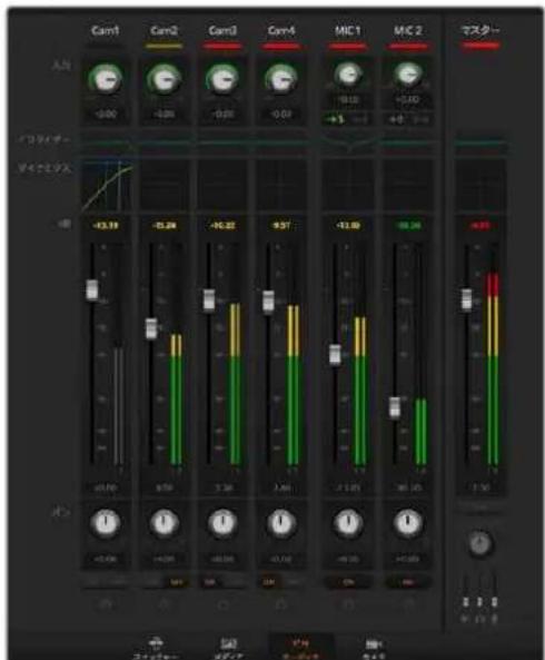 Blackmagic Design ATEM Mini Extreme - オーディオバランス - 1