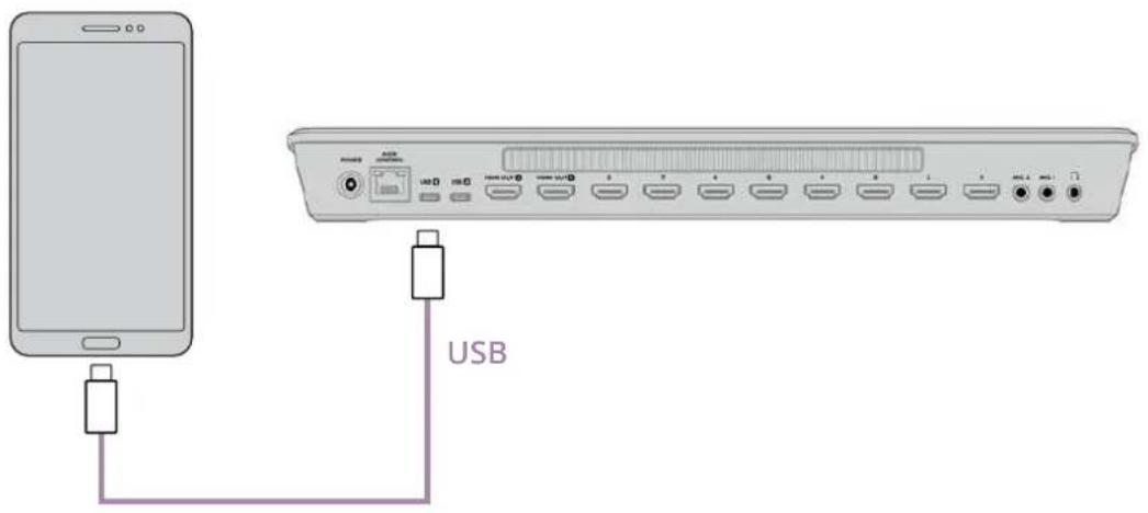 Blackmagic Design ATEM Mini Extreme - 智能手机网络共享 - 1
