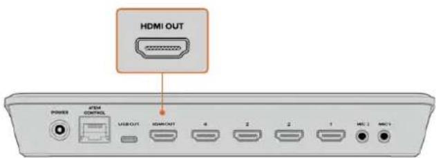 Blackmagic Design ATEM Mini Extreme - Plugging in a Monitor and Testing Inputs - 2