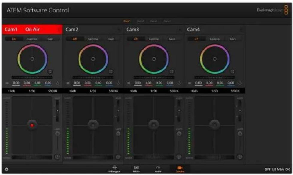 Blackmagic Design ATEM Mini Extreme - Utiliser la fonction de contrôle des caméras - 1