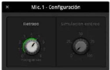 Blackmagic Design ATEM Mini Extreme - Para ajustar el retraso de la fuente seleccionada: - 2
