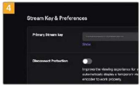 Blackmagic Design ATEM Mini Extreme - So konfigurieren Sie die Einstellungen für Twitch: - 4