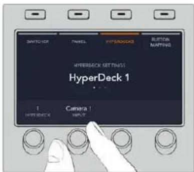 Blackmagic Design ATEM Mini Extreme - Assigning an input to a HyperDeck - 1