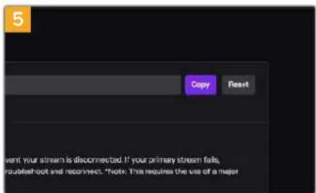 Blackmagic Design ATEM Mini Extreme - Para configurar los ajustes en la plataforma Twitch: - 5