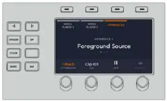 Blackmagic Design ATEM Mini Extreme - Steuern von HyperDecks mit einem ATEM 1 M/E Advanced Panel - 1