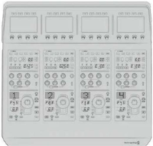Blackmagic Design ATEM Mini Extreme - Agencement du panneau de contrôle pour caméra - 1
