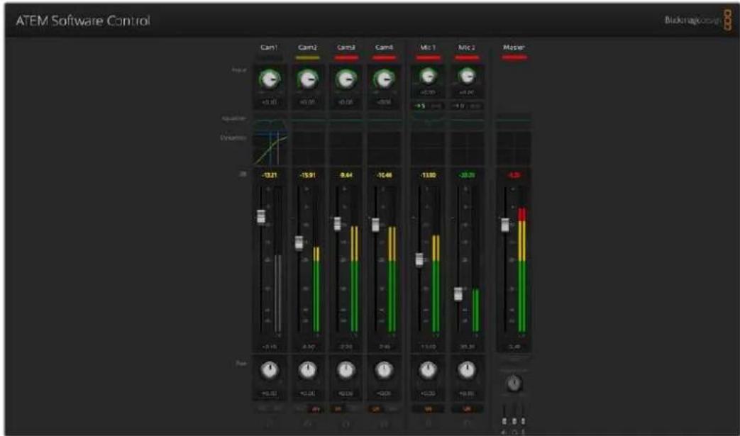 Blackmagic Design ATEM Mini Extreme - Shaping your Audio Mix using Advanced Fairlight Controls - 1