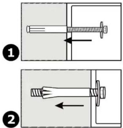 Perel BG80022 - Installing the Safe - 2