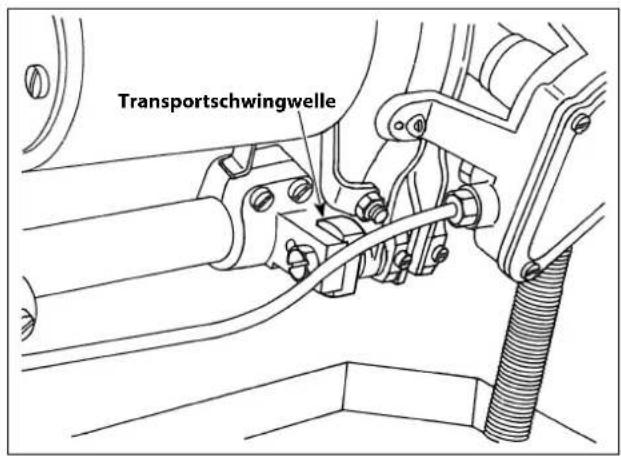 Transportschwingwelle