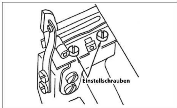Einstellschrauben