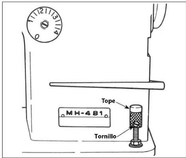Tope MH-4 81 Tornillo