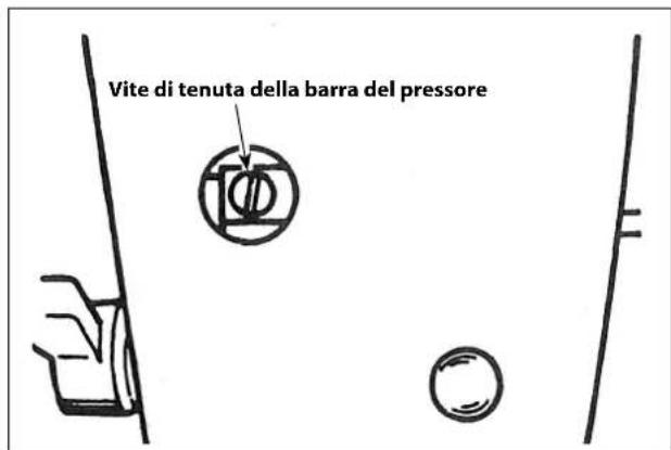 Vite di tenuta della barra del pressore