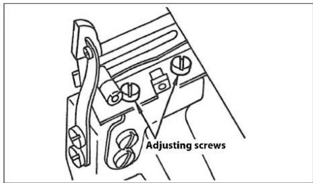 Adjusting screws