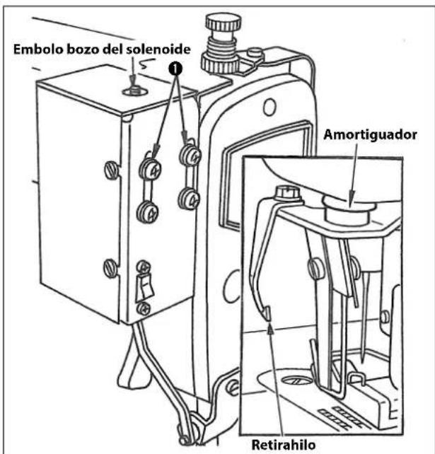 Embolo bozo del solenoide Amortiguador Retirahilo