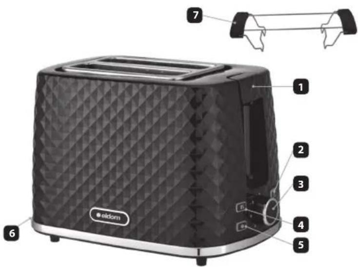 Eldom Tosti TO280C - TOCTEP TO280C - 1