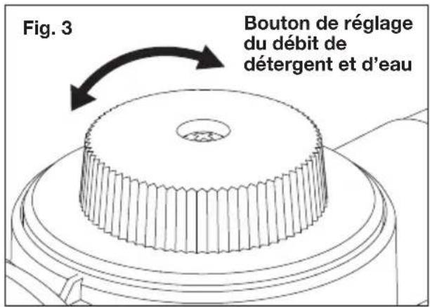 Aqua Joe AJMSGTND - Contrôle du débit de détergent et d'eau - 1