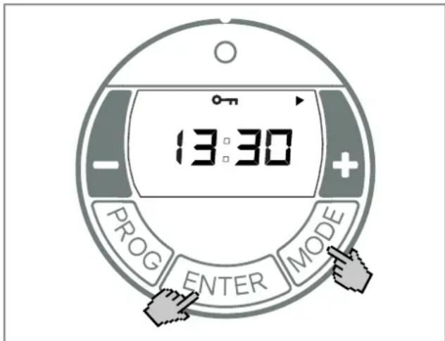 13:30 PROG ENTER MODE