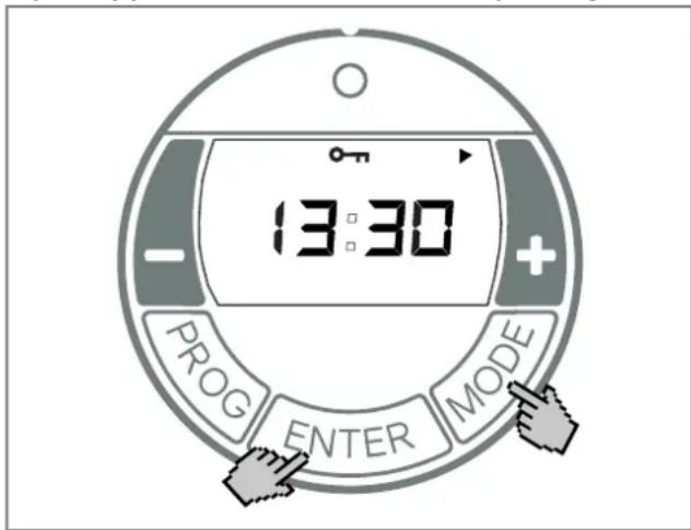 13:30 PROG ENTER MODE